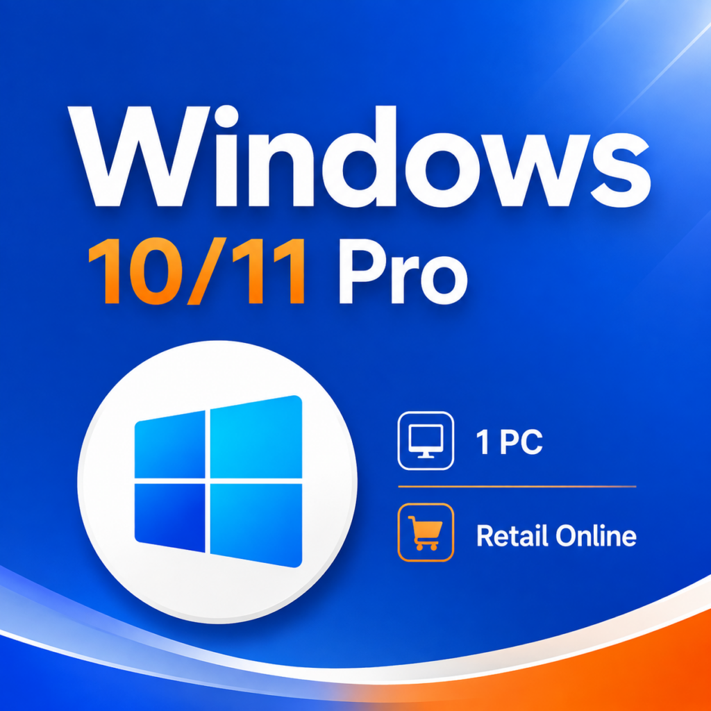 Windows 10/11 Pro 1PC [Retail Online]