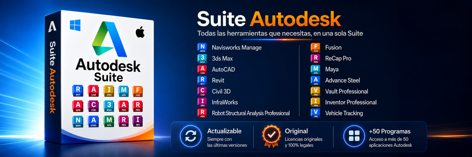 Suite Autodesk 2021-2027
